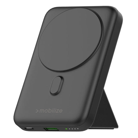 Mobilize Banque d'alimentation magnétique sans fil Magsafe PD 10K Noir