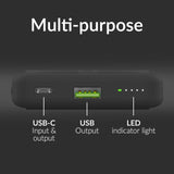 Mobilize Magnetic Wireless Magsafe PD Powerbank 10K 15W Blck