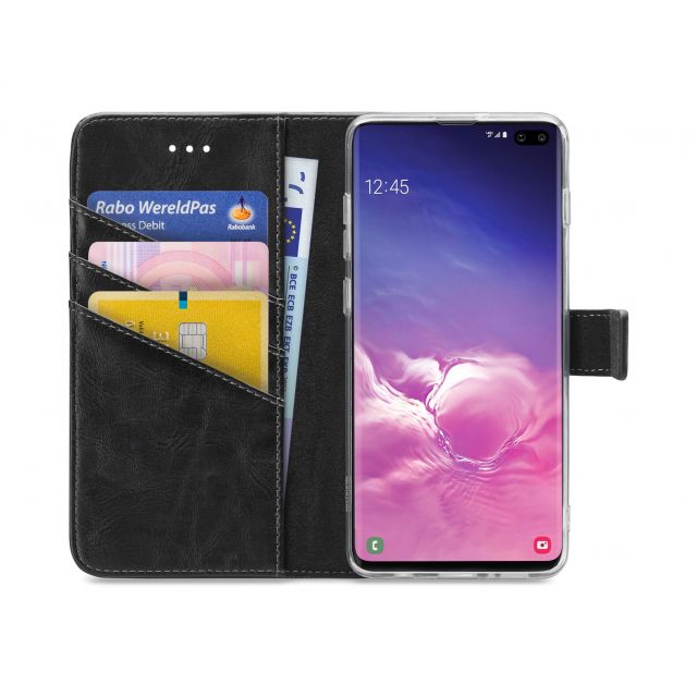 Portefeuille My Style Flex pour Samsung Galaxy S10 Plus Noir