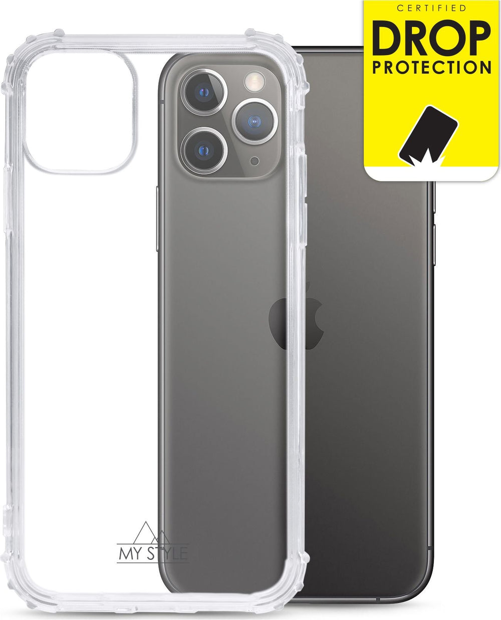 Étui de protection flexible My Style pour Apple iPhone 11 Pro transparent