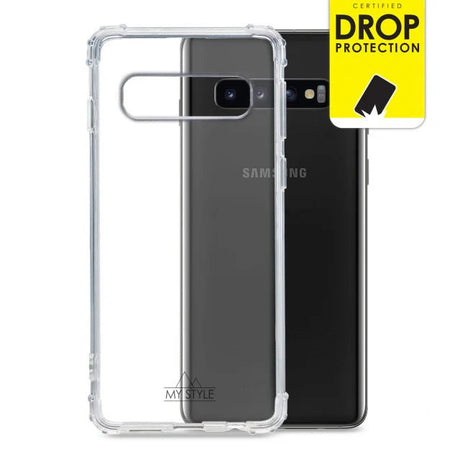 My Style Protective Flex Case Samsung Galaxy S10 Clear - Simple kopen bij Microforce | Apple - specialist & refurbished expert | Gratis afhalen in Gentbrugge, Antwerpen & Oudenaarde of snelle levering in België!