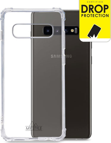 Étui de protection flexible My Style pour Samsung Galaxy S10 Plus, transparent