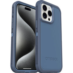 OtterBox Defender Apple iPhone 15 Pro Max Blue - Simple kopen bij Microforce | Apple - specialist & refurbished expert | Gratis afhalen in Gentbrugge, Antwerpen & Oudenaarde of snelle levering in België!