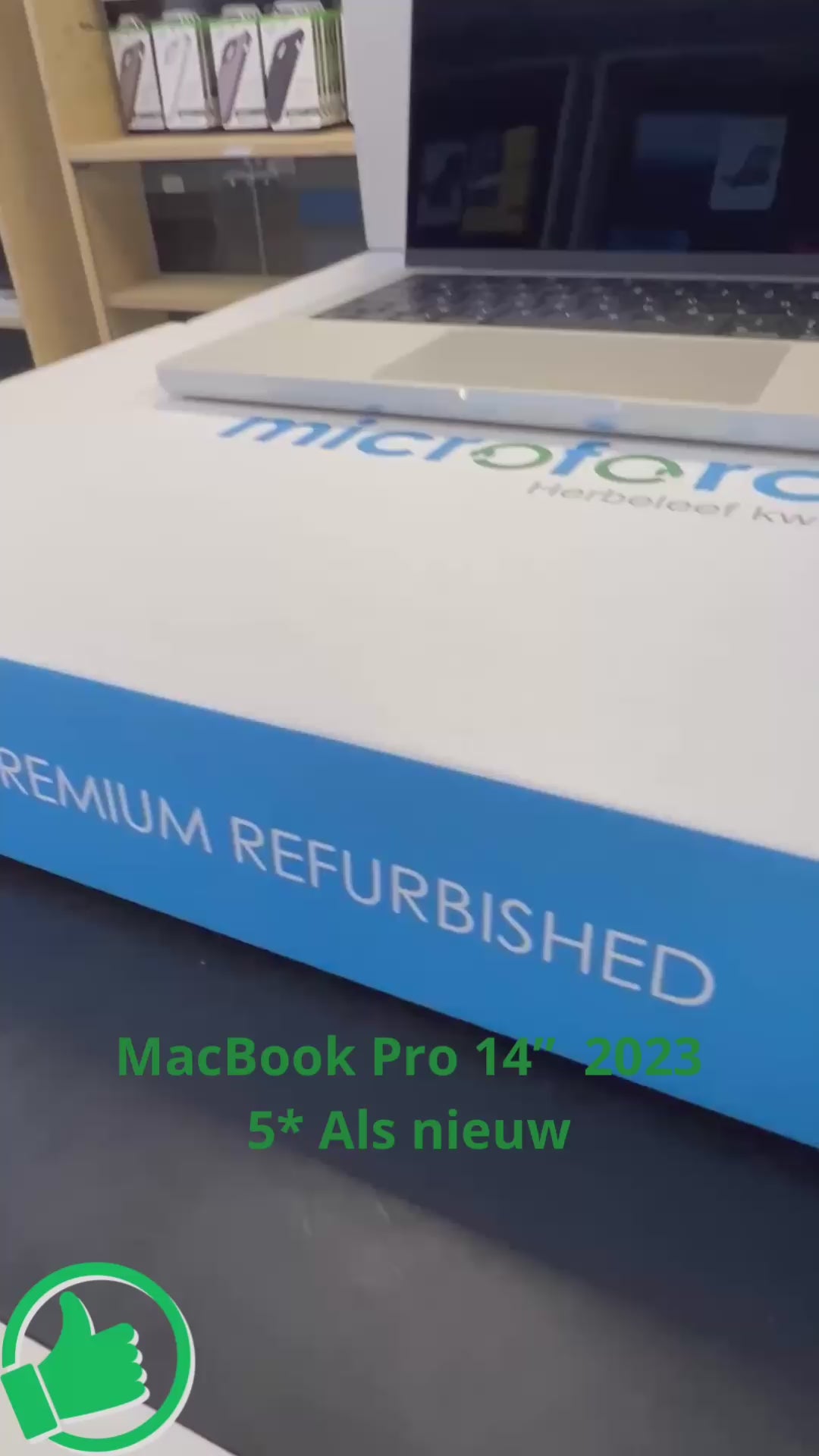 MacBook Pro 14" E23 M2-Pro 16GB 1TB SSD SL Refurbished 4* M