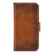 Senza Desire Leather Wallet Apple iPhone 13 Burned Cognc