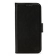 Senza Pure Leather Wallet Apple iPhone 12 Mini Deep Black