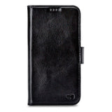 Senza Pure Leather Wallet Apple iPhone X/Xs Deep Black - Simple kopen bij Microforce | Apple - specialist & refurbished expert | Gratis afhalen in Gentbrugge, Antwerpen & Oudenaarde of snelle levering in België!