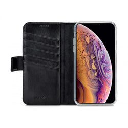 Senza Pure Leather Wallet Apple iPhone X/Xs Deep Black